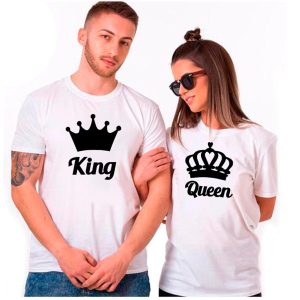 Camisetas: King & Queen