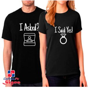 T-shirts: I Said Yes!