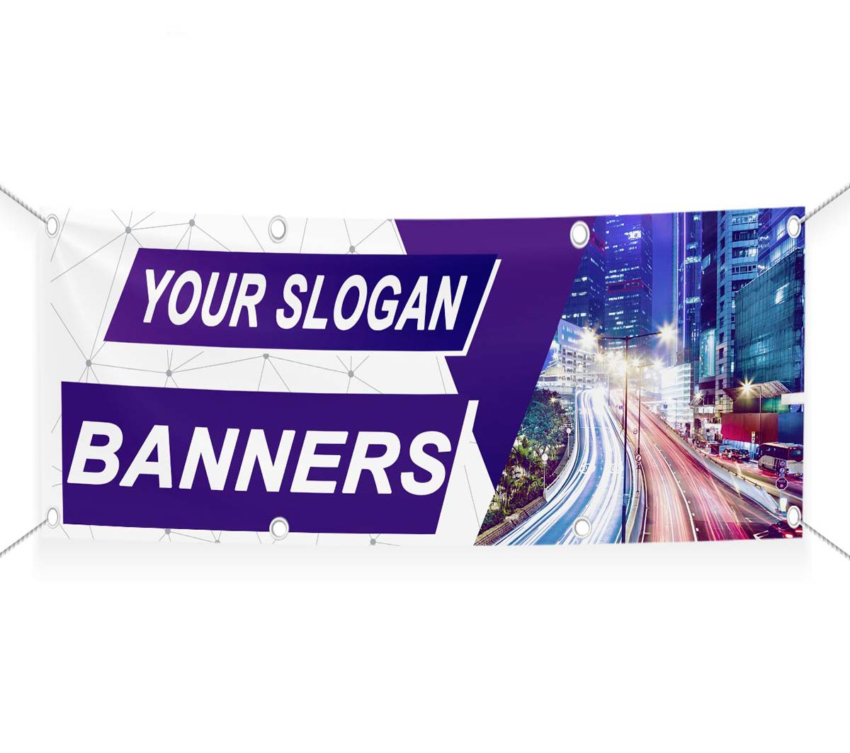 OPEN Banner Outdoor Business Marketing Advertising Sign With Hem+Grommets