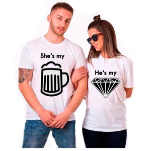 T-shirts: Drink and Diamond