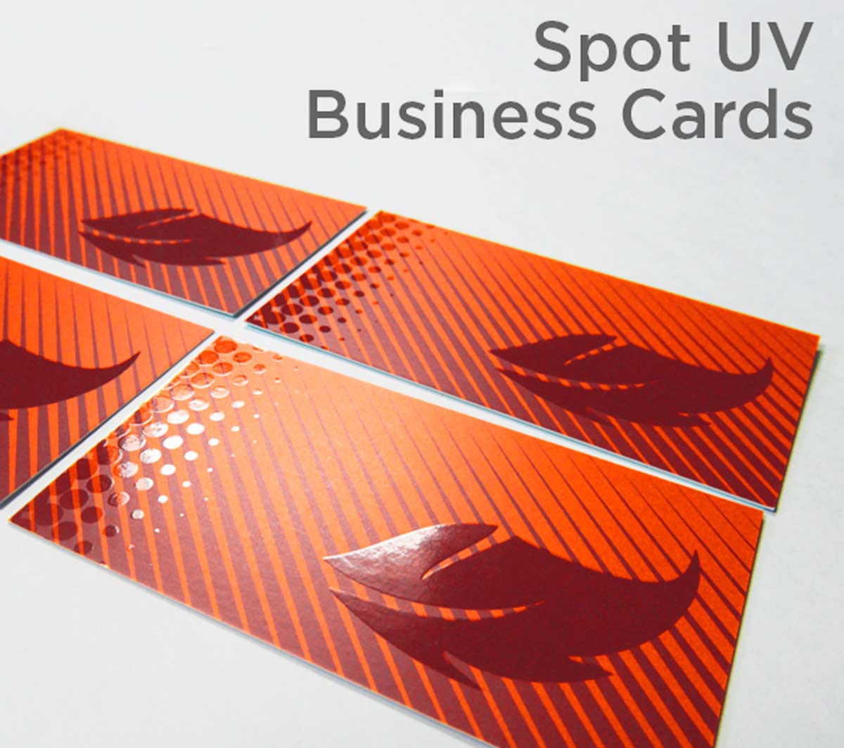 Spot UV Cards Model